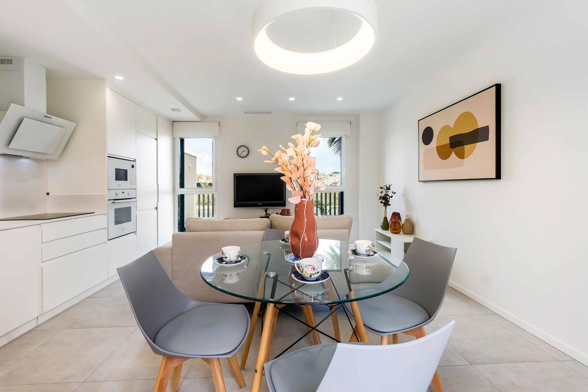 Turquesa Del Mar - Sun & Beach & Golf & Bike - Large Terrace Ground-Floor Spanish Apartment Dehesa de Campoamor  Ngoại thất bức ảnh