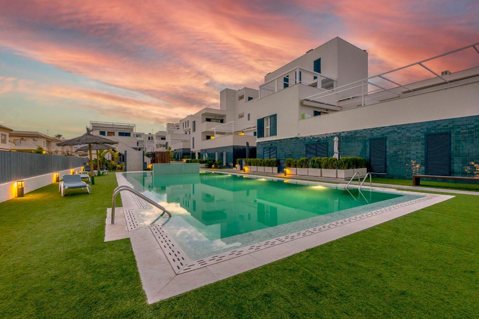 Turquesa Del Mar - Sun & Beach & Golf & Bike - Large Terrace Ground-Floor Spanish Apartment Dehesa de Campoamor  Ngoại thất bức ảnh