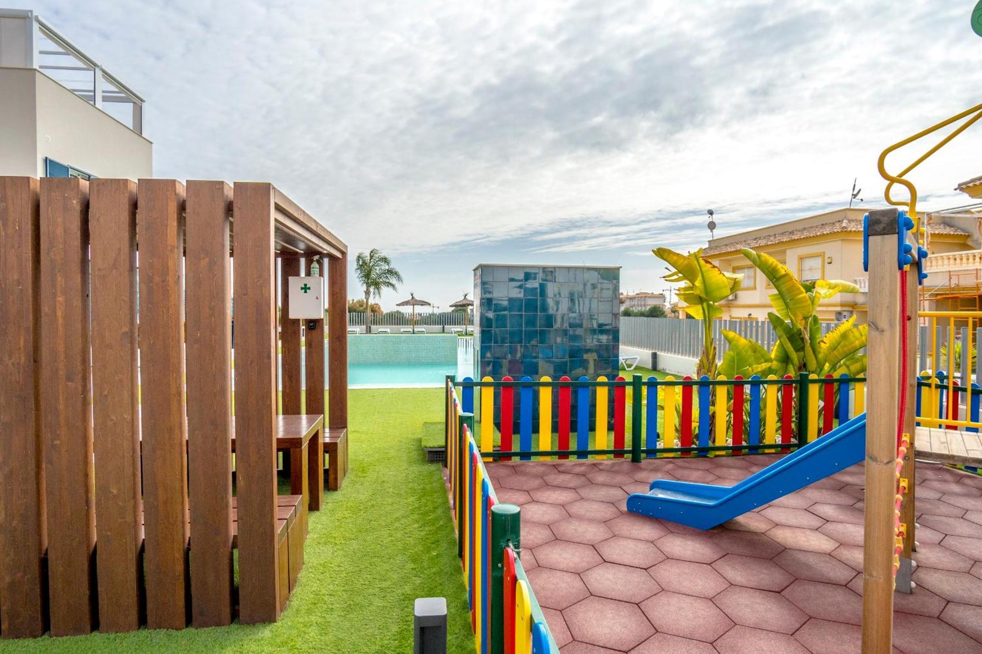 Turquesa Del Mar - Sun & Beach & Golf & Bike - Large Terrace Ground-Floor Spanish Apartment Dehesa de Campoamor  Ngoại thất bức ảnh