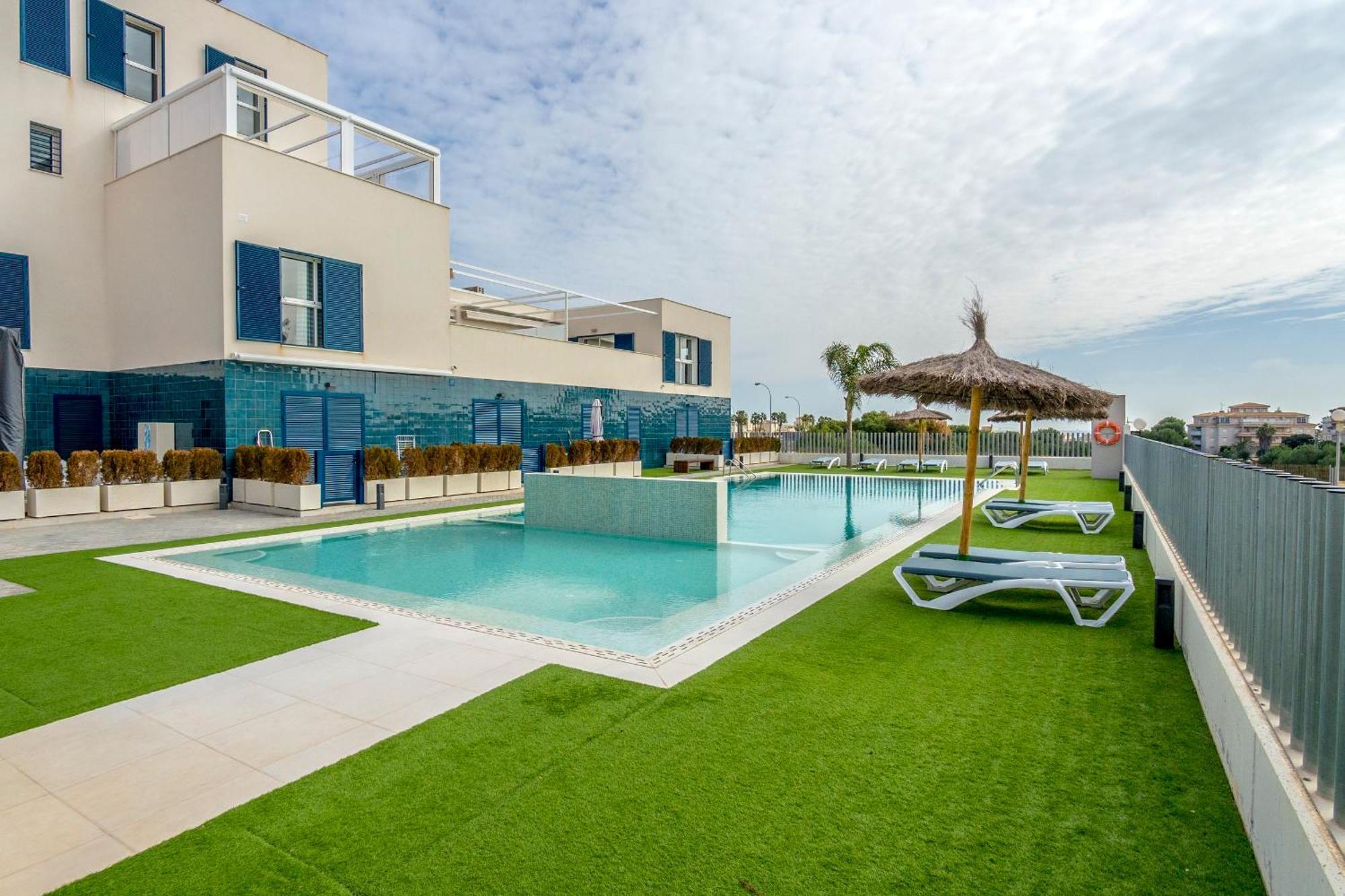 Turquesa Del Mar - Sun & Beach & Golf & Bike - Large Terrace Ground-Floor Spanish Apartment Dehesa de Campoamor  Ngoại thất bức ảnh