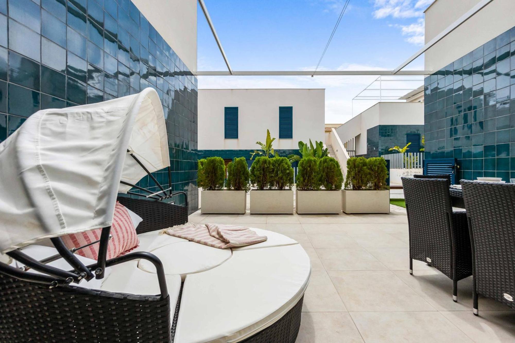 Turquesa Del Mar - Sun & Beach & Golf & Bike - Large Terrace Ground-Floor Spanish Apartment Dehesa de Campoamor  Ngoại thất bức ảnh